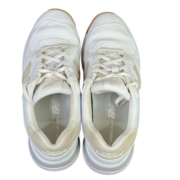 New Balance 574 v2 Greens Golf Shoes Womens 7 D White Sneakers Athletic Comfort - Picture 7 of 12